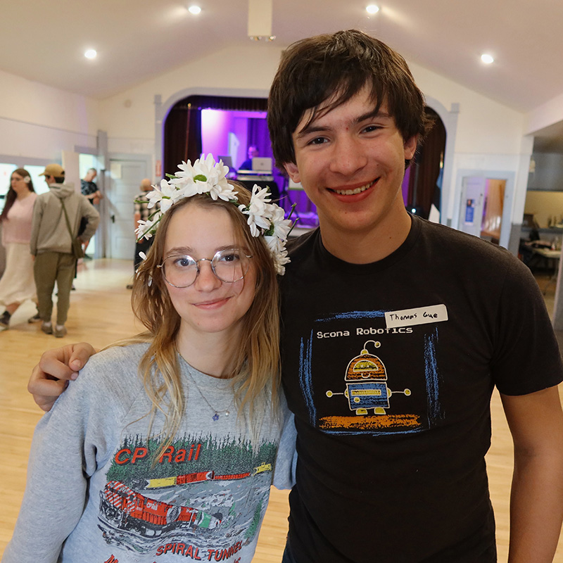 Naomi and Thomas at AEHS 20th anniversary