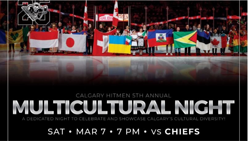 Hitmen Hockey Multicultural Night